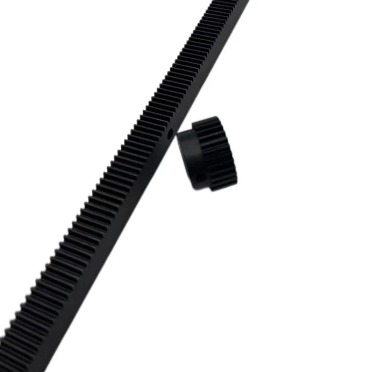 Blacken Steel Spur Gear Rack