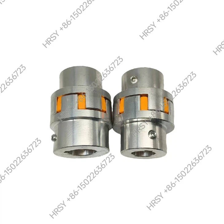 Aluminum Flexible Spider Plum Shaft Coupling